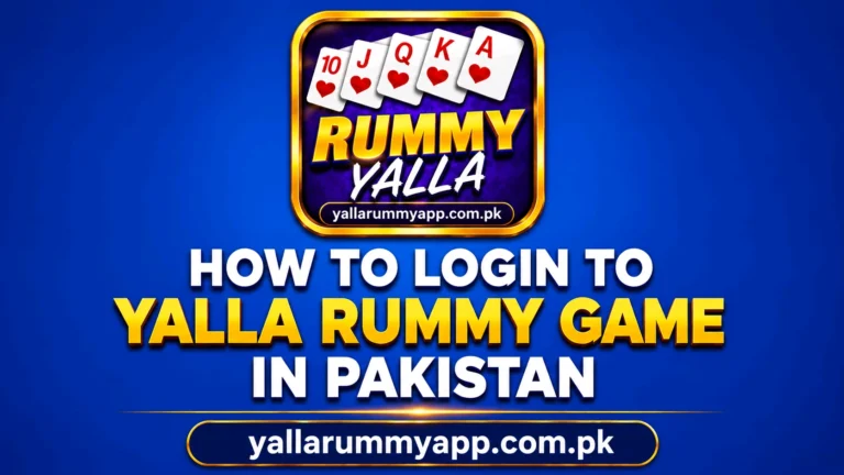 How to Login Yalla Rummy Game