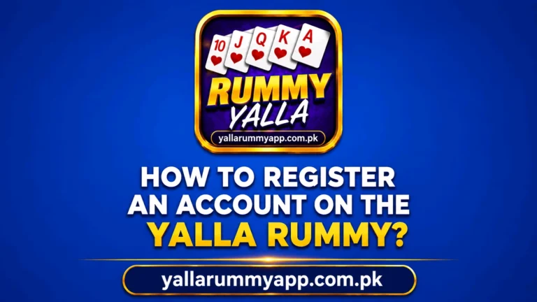 How to register an account on yalla rummy