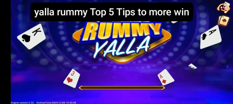 Yalla Rummy Top 5 Tips to Win More